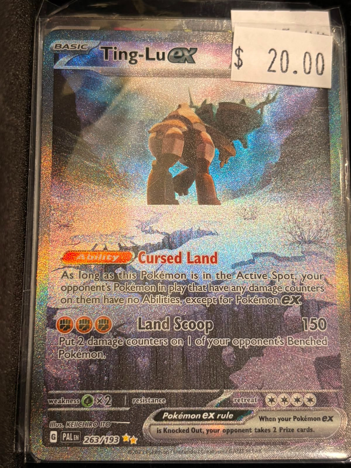 Pokémon Ting-Lu ex 263/193