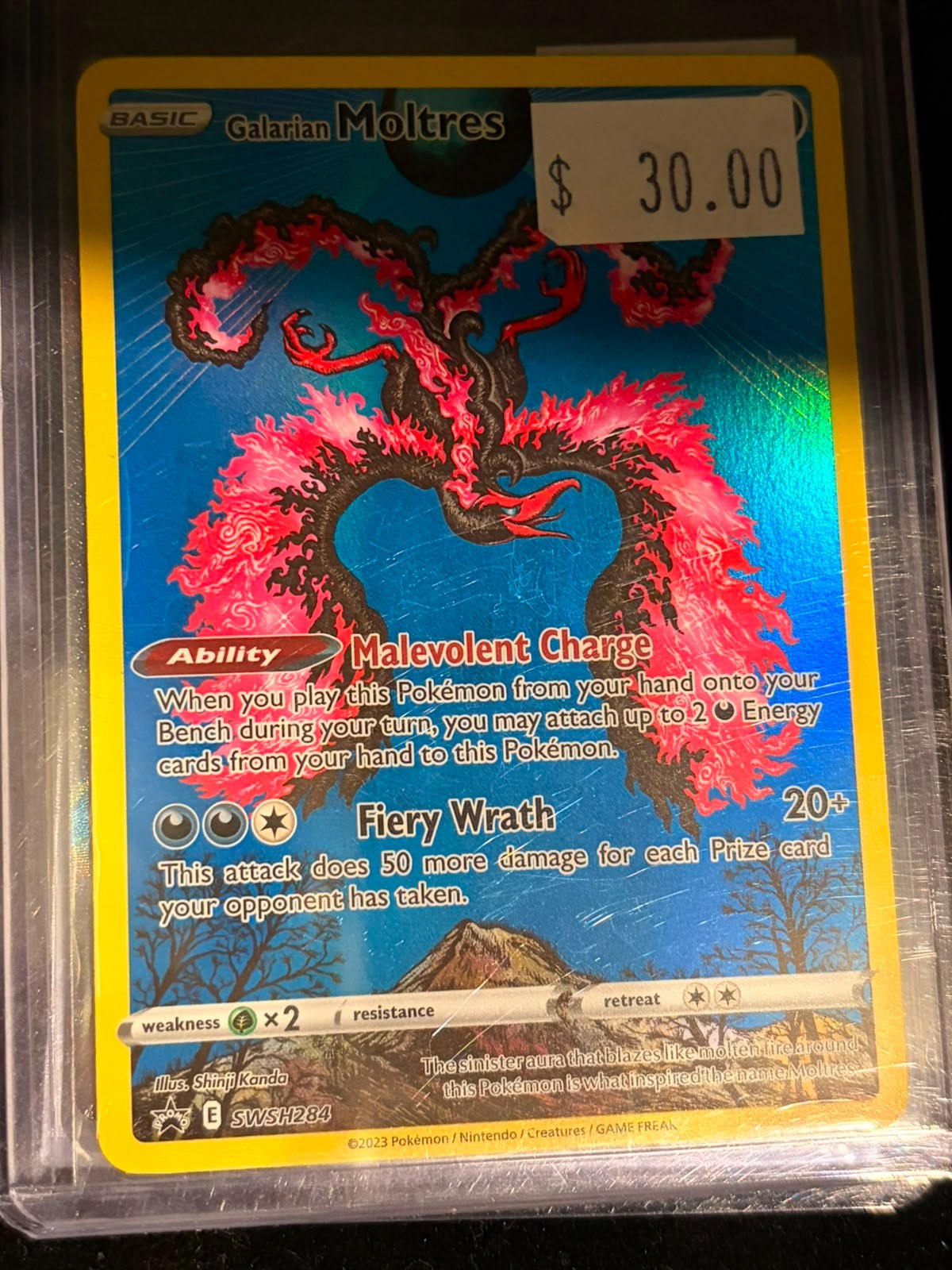 Pokémon Galarian Moltres SWSH284