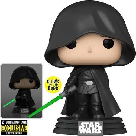 Funko Pop! Star Wars The Mandalorian Hooded Luke Skywalker Vinyl Figure (#501)