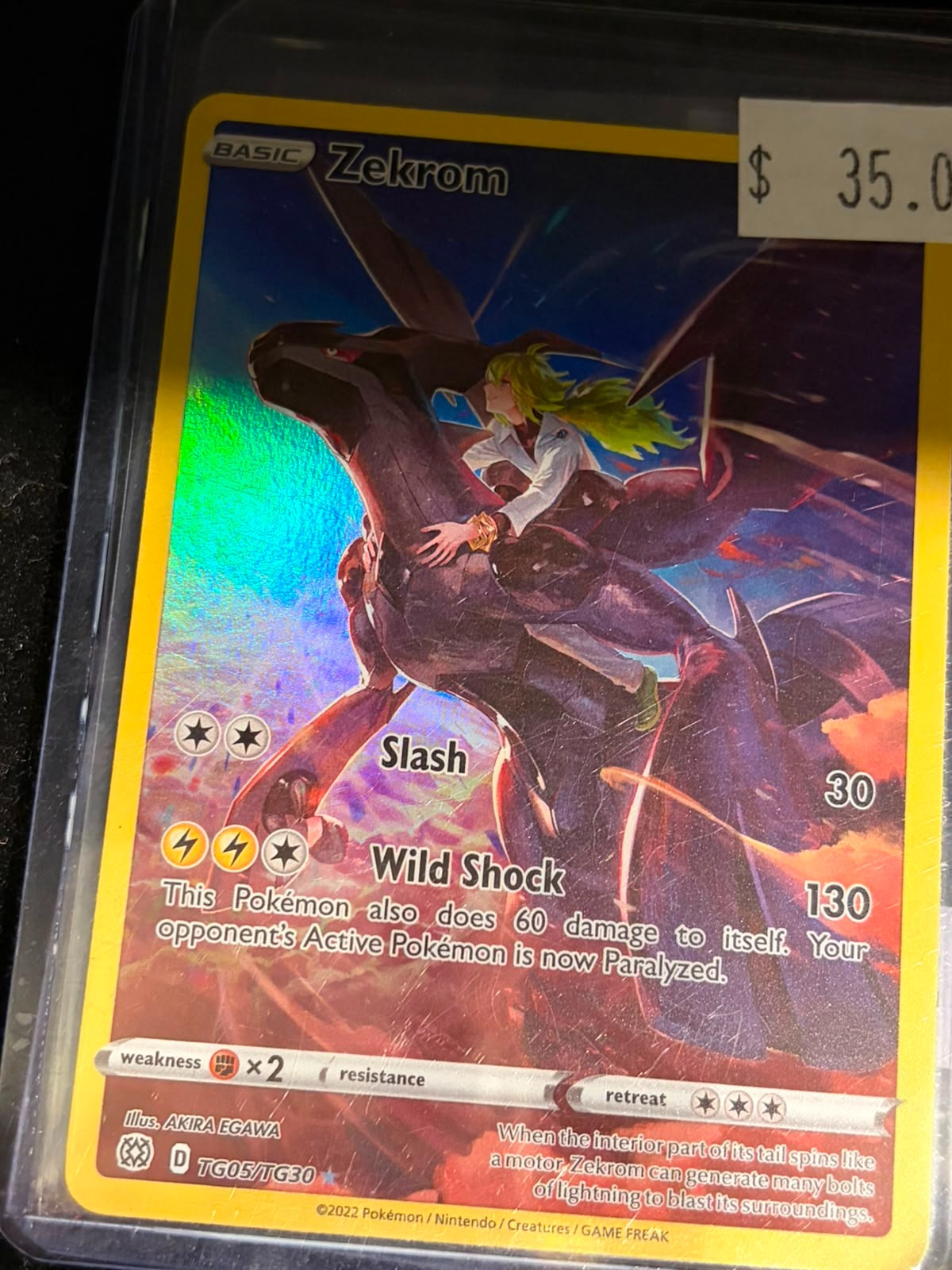 Pokémon Zekrom TG05/TG30