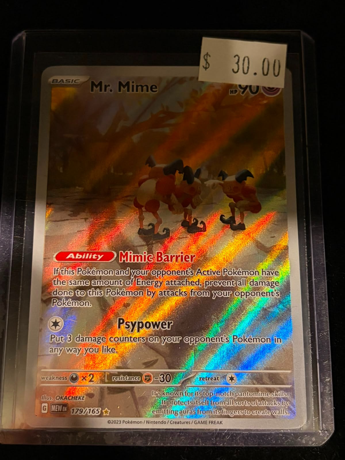 Pokémon Mr. Mime 179/165