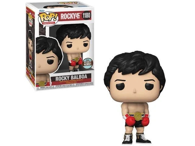 Funko POP Rocky 45th Rocky Balboa Gold Belt Stallone Specialty Series Figure