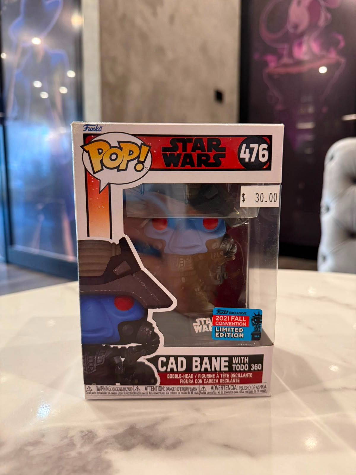 Funko Pop! Star Wars Cad Bane with Todo 360 #476 Exclusive