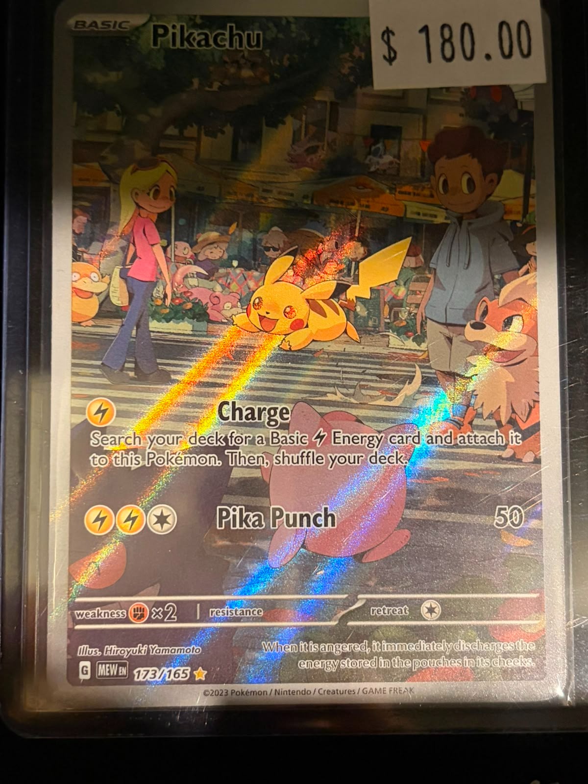 Pokémon Pikachu 173/165