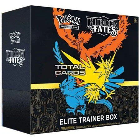 Pokémon Hidden Fates Elite Trainer Box Trading Card Game