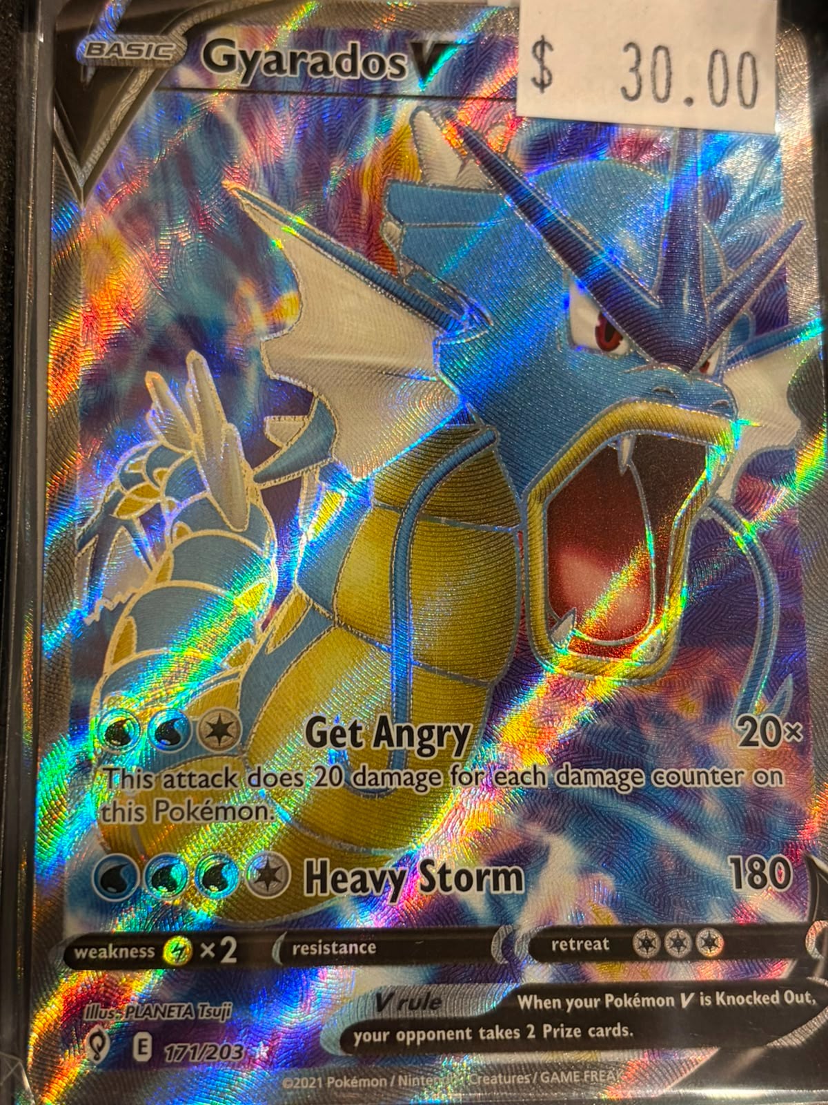 Pokémon Gyarados V  171/203