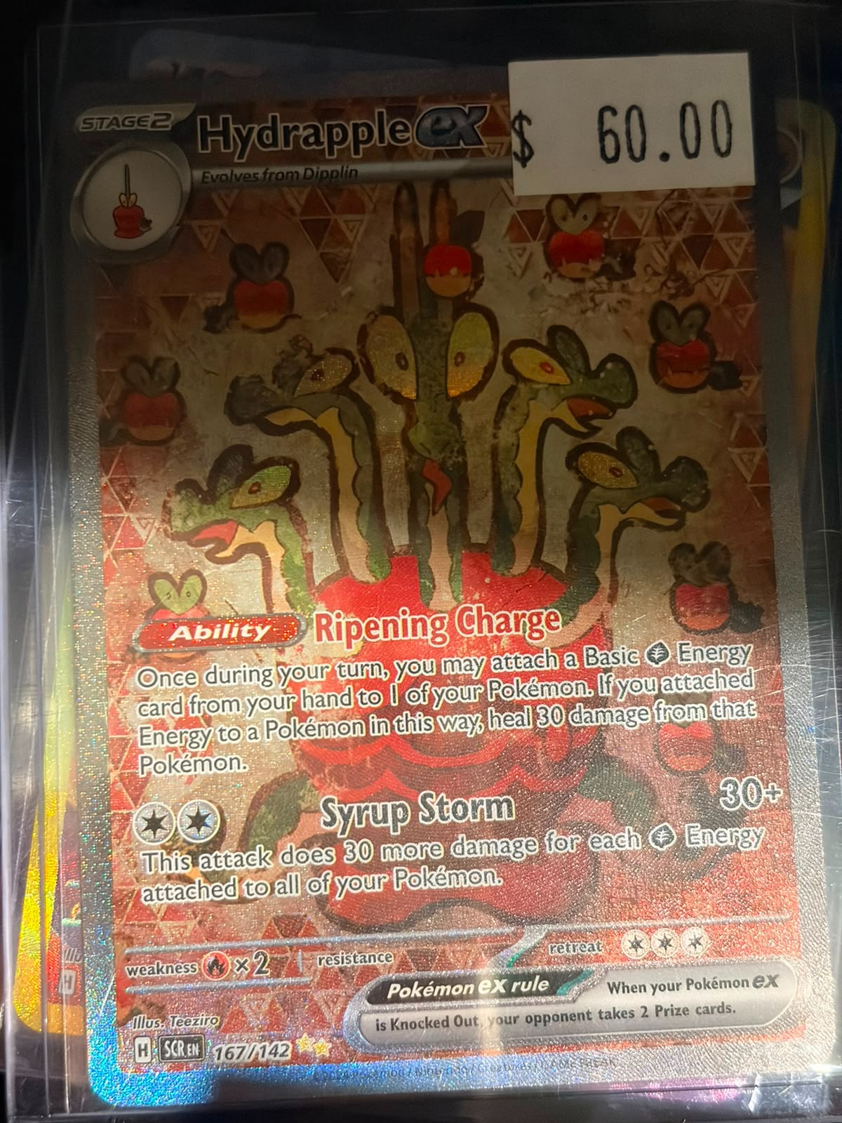 Pokémon Hydrapple ex 167/142
