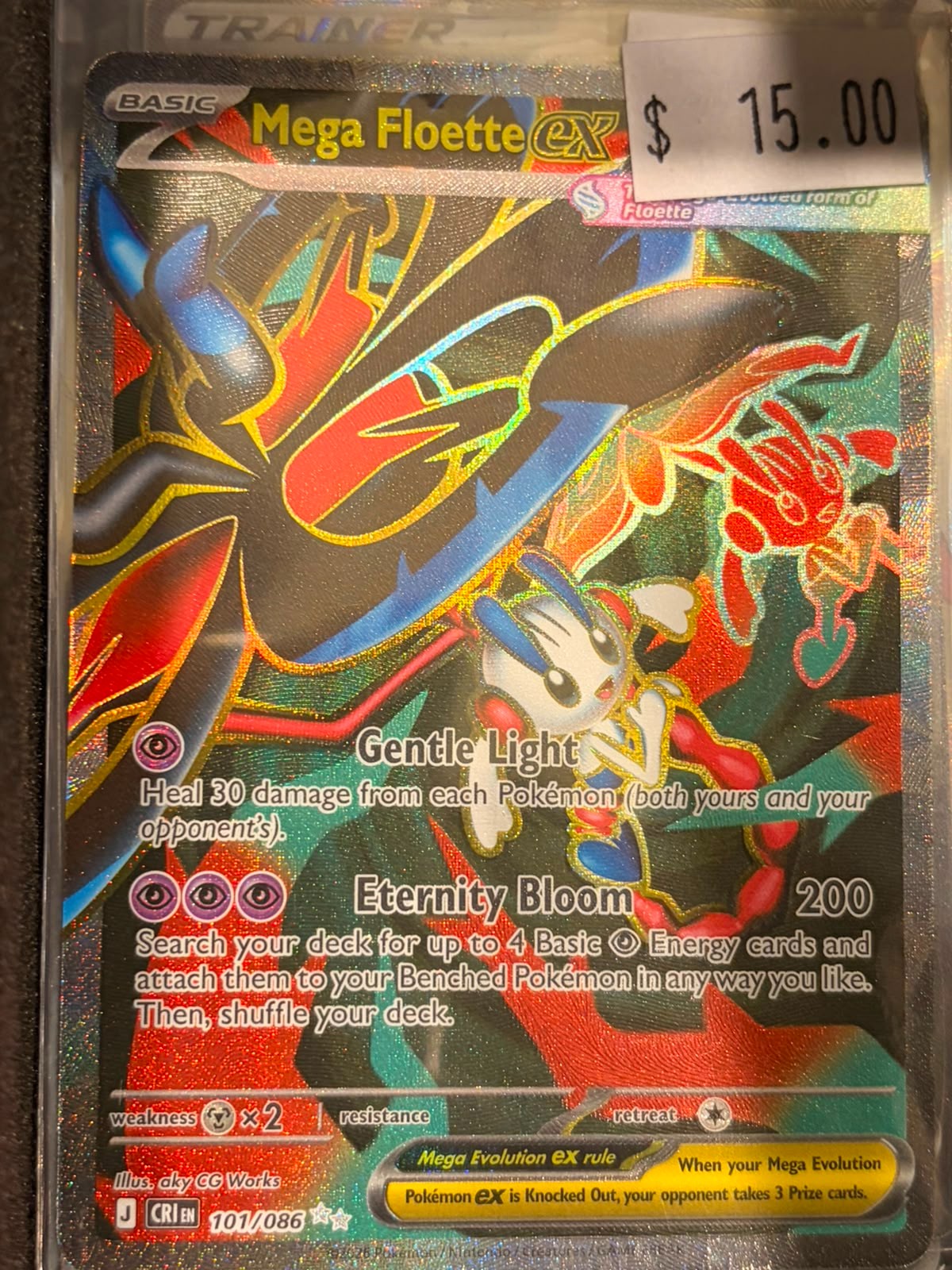 Pokémon Mega Floette ex CRI 101/086